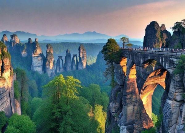 Stock Foto Saxon Switzerland Saxon Switzerland photo